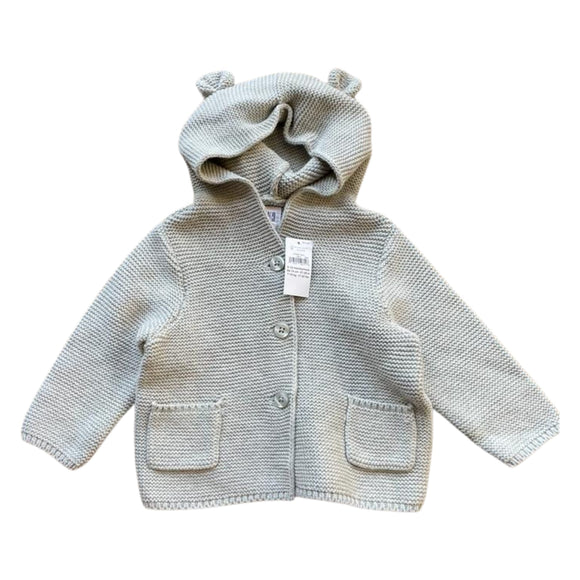 Baby Gap Grey Bear Sweater