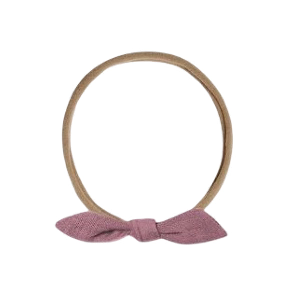 Quincy Mae Little Knot Headband || Mulberry