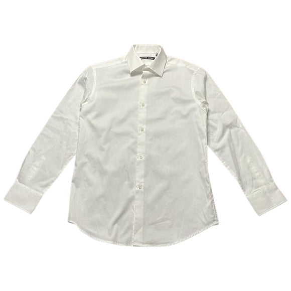 Michael Kors White Cotton Dress Shirt