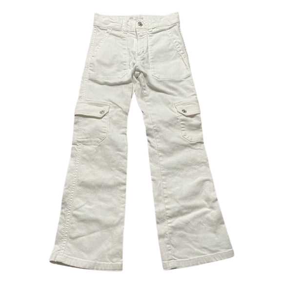 Zara White Cargo Jeans