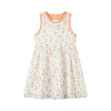 Vignette Adele Dress - Orange Floral