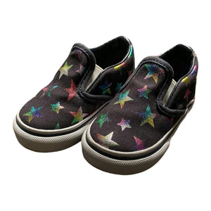 Vans Toddler Glitter Stars Slip-On V Shoe