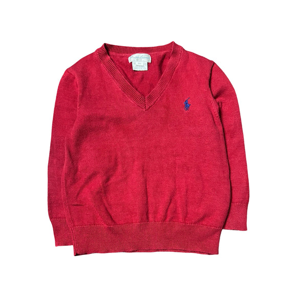 Ralph Lauren V-Neck Cotton Sweater