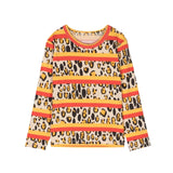 Mini Rodini Leopard Stripe Shirt