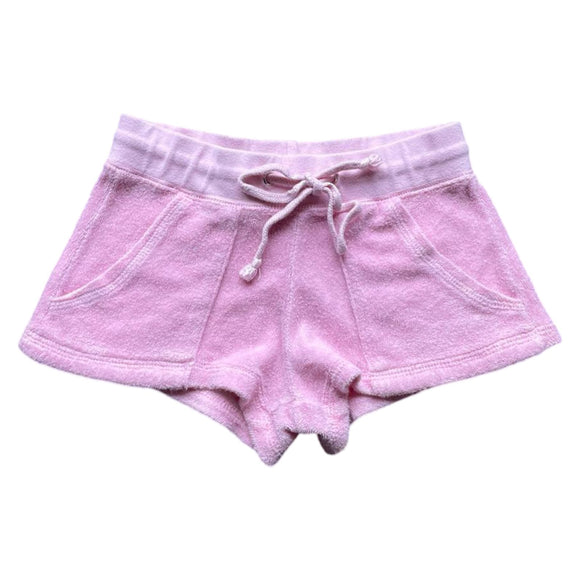 So Nikki Terry Cloth Shorts
