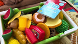 Kid Connection Shopping Basket With Food