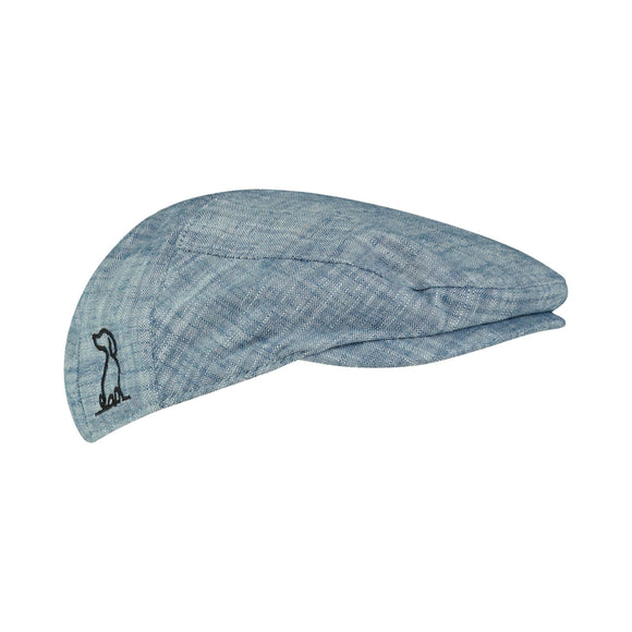 Me & Henry - Chap Navy Heathered Woven Cap
