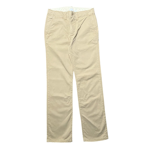 Gap Kids Boys Uniform Straight-Fit Stretch Beige Khaki Pants