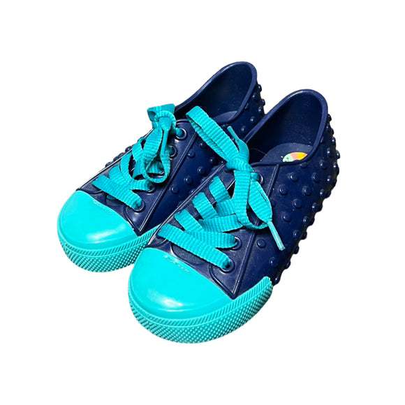 Mini Melissa Navy/Turquoise Shoes