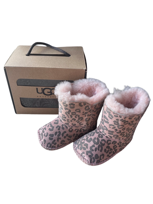 Baby uggs leopard print deals