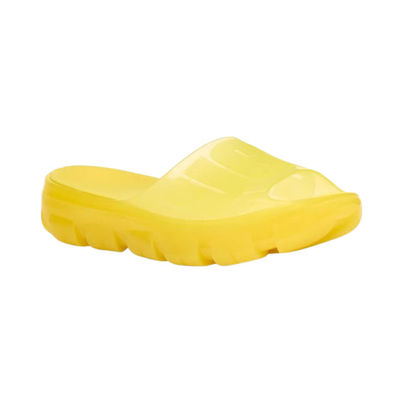 UGG Women's Jella Clear Slide in Sunny Yellow