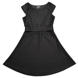 Ava & Yelly Mesh Cutout Skater Dress