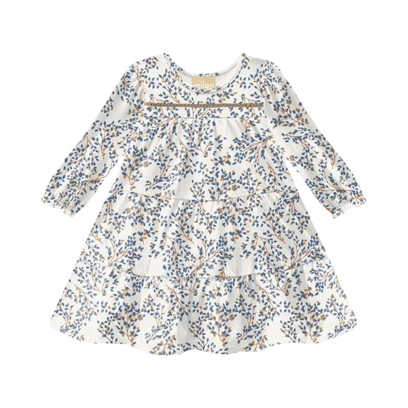 Milon Interlock Dress - Blue