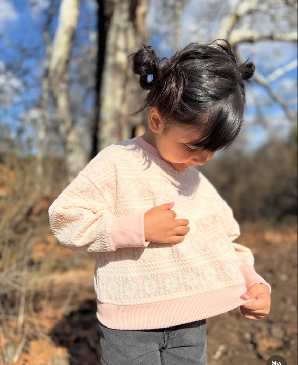 Vignette Pink Sweatshirt