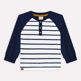 Milon Striped Henley Shirt