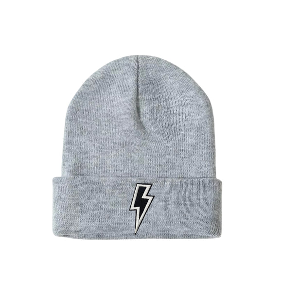 Forever Run Wild Lightning Toque - Grey