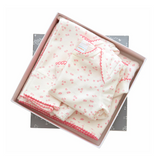 Auggie First Layette - Pink Flutter