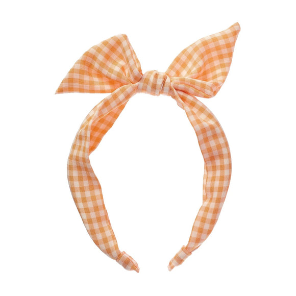 Rockahula Edelweiss Gingham Tie Headband