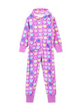 Preppy Goose Smiley Faces Plush Onesie
