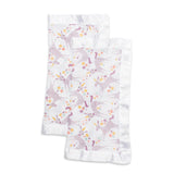 Lulujo - 2pk Cotton Security Blankets - Modern Unicorn