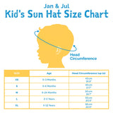 JAN & JUL Water Kids Cotton Bucket Hats | Purple Daisy