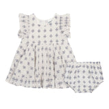 Poppet & Fox Frill Sleeve Summer Dress