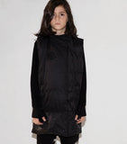 Nununu Long Down Hooded Vest