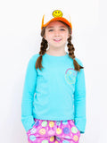 Preppy Goose Smiley Face Long Sleeve Top