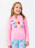 Preppy Goose Merry Mode Sleeve Top
