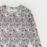 Petit Lem Vintage Flowers Jersey PJ Set