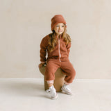 Klok Kids Double-Layered Jogger - Rose