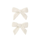 Rylee and Cru Bows, Set Of 2 || Natural