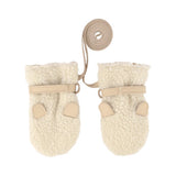 Donsje Richy Mittens | Polar Bear | Off White Curly Faux Fur