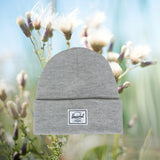 Herschel Elmer Kids Beanie - Heather Light Grey