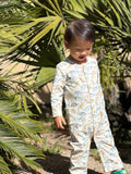 Ettie + H Eddie Henley Romper - Dinosaur