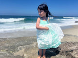 Vignette Marin Reversible Dress in Aqua