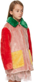 Stella McCartney Colour-Block Faux Fur Jacket