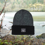 Herschel Reflective Ribbed Elmer Beanie