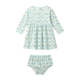 Ettie + H Eden Dress - Winter Birds