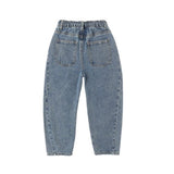 Rylee and Cru Barrel Pant || Indigo Denim
