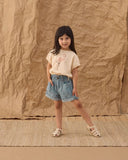 Rylee and Cru Cropped Cinch Tee || Flamingo