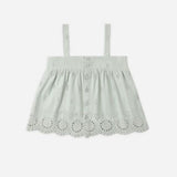 Rylee and Cru Swing Top || Seafoam