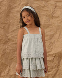 Rylee and Cru Swing Top || Seafoam