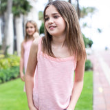 Appaman Hannah Bow Tank - Soft Pink