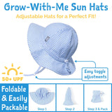 JAN & JUL Cotton Floppy Hats - Pink Prairie