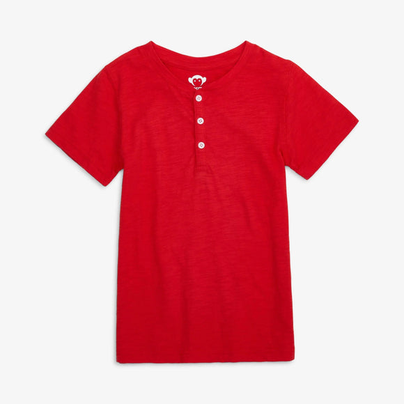 Appaman Day Party Henley - Red Clay