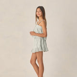Rylee and Cru Eyelet Swing Top || Seafoam - Teen