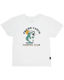 Feather 4 Arrow Fresh Catch Tee - White