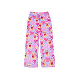 Preppy Goose - Teddy Bows Print Plush Pants