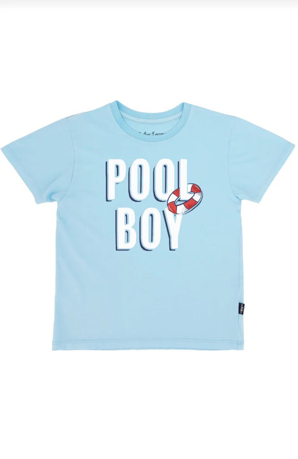 Feather 4 Arrow Pool Boy - Crystal Blue